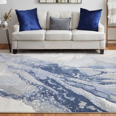 Clio Rectangle Rug BlueImage