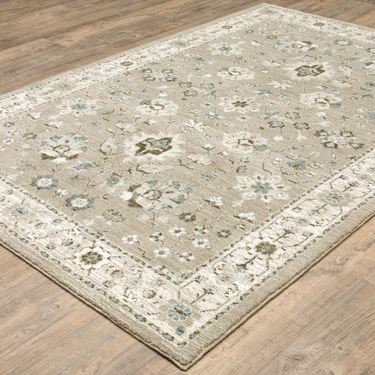 Alena Rectangle Rug IvoryImage