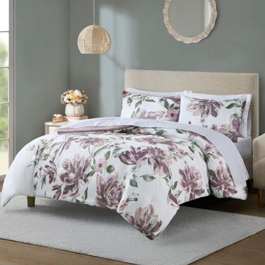 Alice Comforter Bed Set Dusty MauveImage