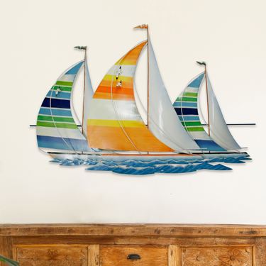 Tropical Regatta Wall Sculpture Multi JewelImage