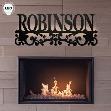 Lucius LED Personalized Wall Art SignImage