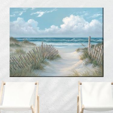 Coastal Morning Canvas Wall Art Multi CoolImage