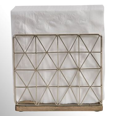 Crestwood Napkin Holder SilverImage