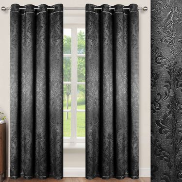 Henline Wide Grommet Curtain Pair 104 x 84Image
