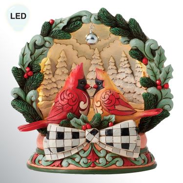 Winters Whisper Cardinal Figurine Multi WarmImage