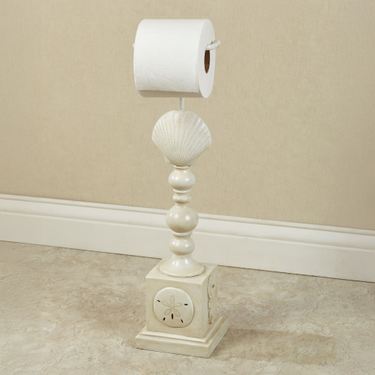 Coastal Toilet Paper Stand Antique IvoryImage