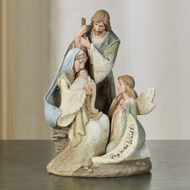 Joy to the World Figurine NaturalImage