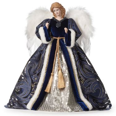 Bethany Angel Tree Topper NavyImage