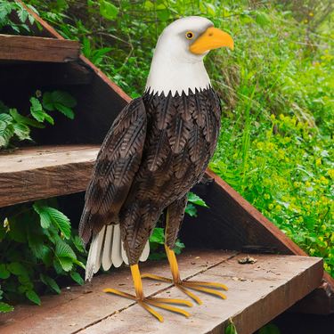 Royal Bald Eagle Sculpture Multi EarthImage