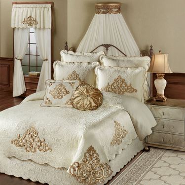 Imperial Coverlet Set IvoryImage