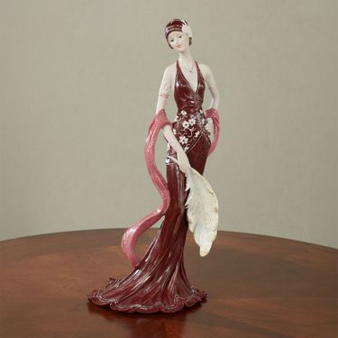 Alluring Beauty Figurine BurgundyImage