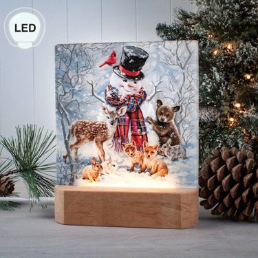 Forest Friends LED Tabletop Nightlight Multi WarmImage