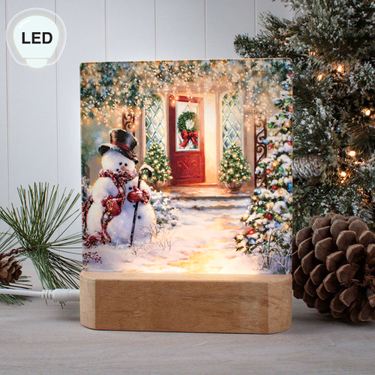 Home for the Holidays LED Tabletop Nightlight Multi WarmImage