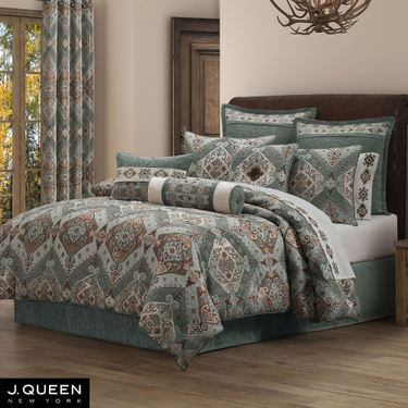 Telluride Comforter Set TealImage