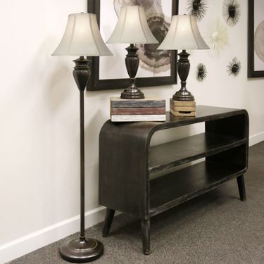 Dunbrook Lamps Dark Bronze Set of ThreeImage