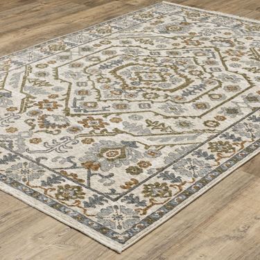 Culmore Rectangle Rug IvoryImage