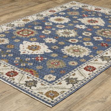 Balton Rectangle Rug BlueImage