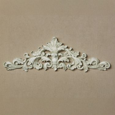 Veronica Decorative Wall Topper Antique WhiteImage