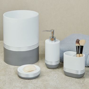 Silver Luxe Lotion Soap DispenserImage