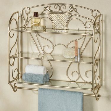 Lanora Wall Shelf PlatinumImage