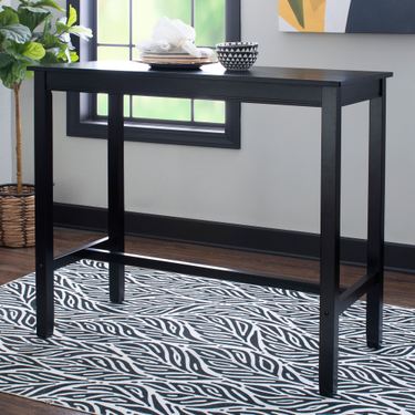 Aero Bar Pub Table BlackImage