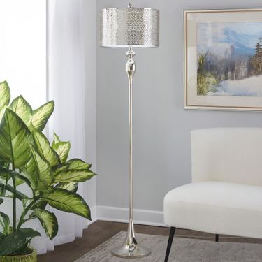 Rachael Floor Lamp NickelImage