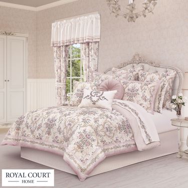 Avant Garden Comforter Set Rose QuartzImage