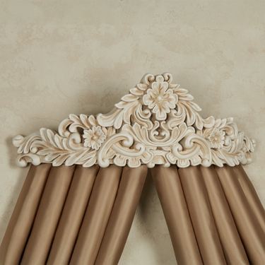 Izabella Wall Teester Bed Crown Antique IvoryImage