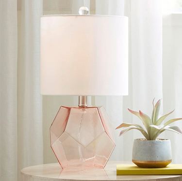 Emeline Table Lamp BlushImage