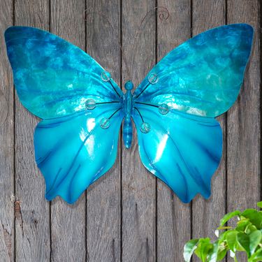 Delmar Sea Butterfly Wall Art French BlueImage