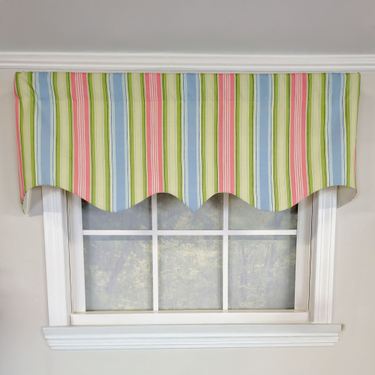 Beamon Stripe Regal Valance Multi Bright 50 x 17Image