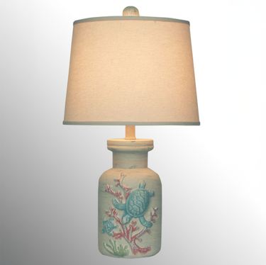 Sea Life Accent Lamp Multi PastelImage
