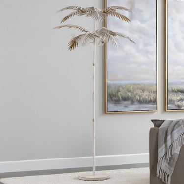 Carmichael Floor Lamp Antique WhiteImage