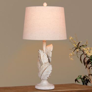 Island Tropics Table Lamp Antique WhiteImage