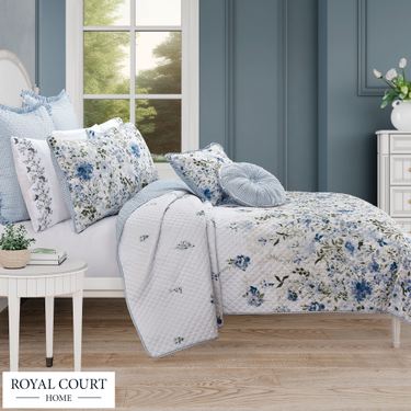 Kourtney Quilt Set BlueImage