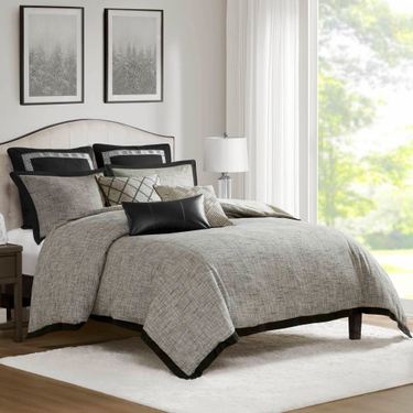 Reed Comforter Bed Set GrayImage