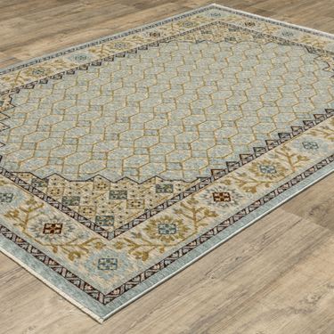 Alice Rectangle Rug Sky BlueImage