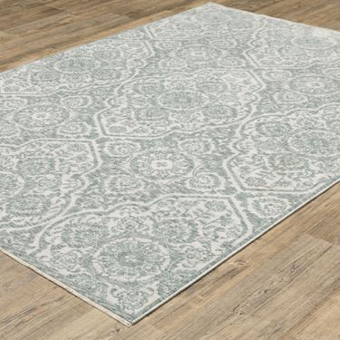 Fairouz Rectangle Rug Sterling BlueImage