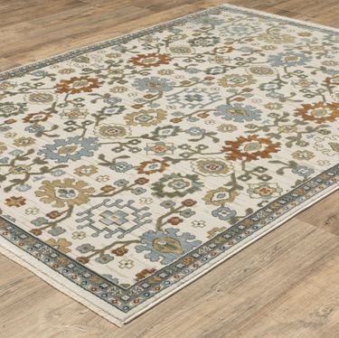 Imperia Rectangle Rug IvoryImage