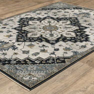 Sheridan Rectangle Rug BlueImage
