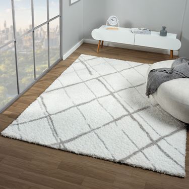 Zane Rectangle Rug Off WhiteImage