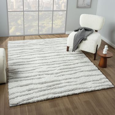 Elsa Rectangle Rug Off WhiteImage