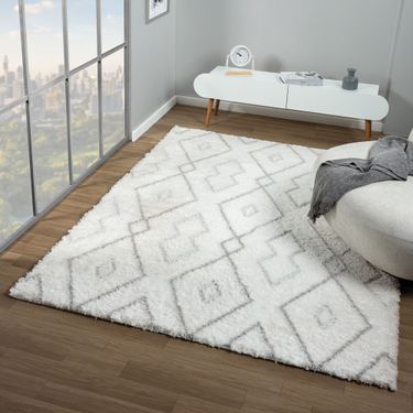 Gwen Rectangle Rug Off WhiteImage