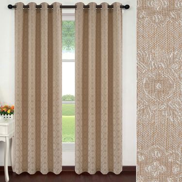 Chambley Wide Grommet Curtain Pair 104 x 84Image
