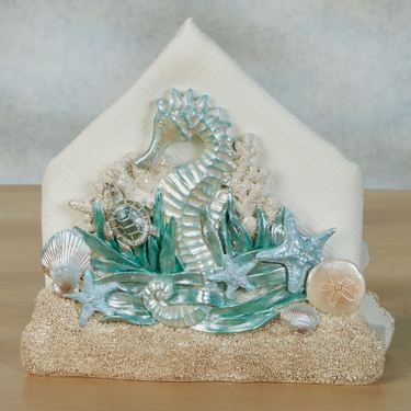 Seahorse Napkin Holder Multi CoolImage