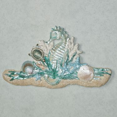Seahorse Wall Plaque Multi CoolImage