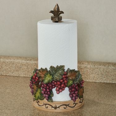 Grape Arbor Paper Towel Holder PortImage