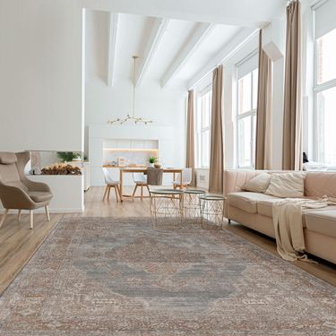 Margot Rectangle Rug GrayImage