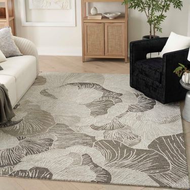 Amelie Rectangle Rug Gray 53 x 73Image