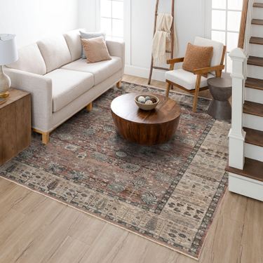 Kamala Rectangle Rug MaroonImage